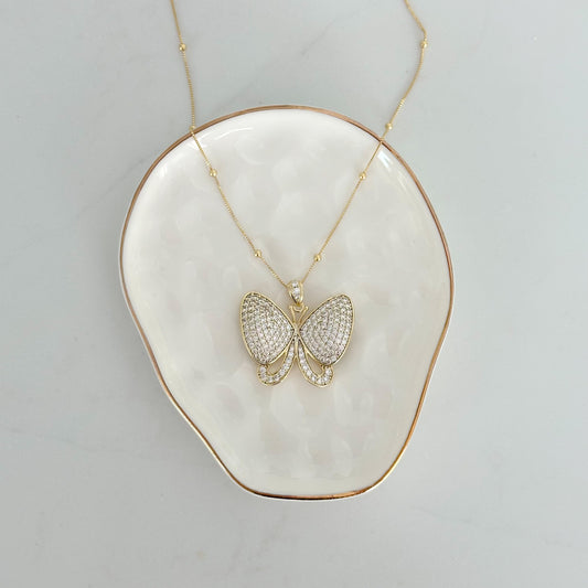Jessica butterfly necklace